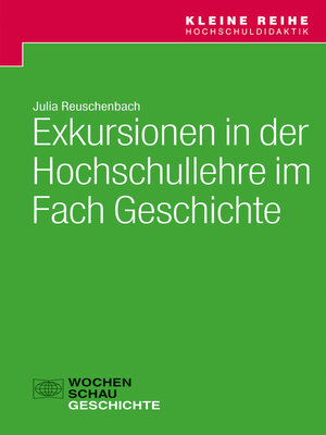 cover image of Exkursionen in der Hochschullehre im Fach Geschichte